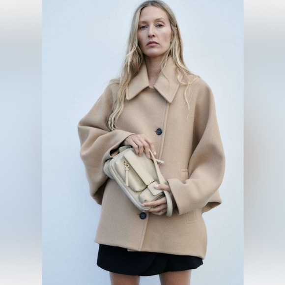 ZARA SHOULDER BAG WITH POCKETS - Picture 5 of 13